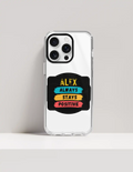iPhone Glass Case | For iPhone Users | Tempered Glass Back & TPU Sides | Durable Protection & Fade-Proof Print | Unisex | Personalized | Graphic | Positivity | Motivation | Everyday | Optimistic | Always Stay Positive - front_16 Pro Max - 16 Pro Max - mockup 7