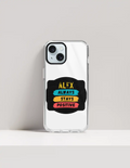 iPhone Glass Case | For iPhone Users | Tempered Glass Back & TPU Sides | Durable Protection & Fade-Proof Print | Unisex | Personalized | Graphic | Positivity | Motivation | Everyday | Optimistic | Always Stay Positive - front_15 - 15 - mockup 8