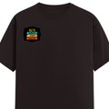 Men's Classic Crew T-Shirt | Regular Fit | 180 GSM Bio-Washed Cotton | DTF Print Ready | Pre-Shrunk, Durable | Personalized | DTF | Graphic | Positivity | Motivation | Everyday | Optimistic | Always Stay Positive - right pocket - Coffee Brown - mockup 4