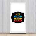 Framed Poster | Multiple Sizes & Frame Colors | 300 GSM Art Paper, Laminated | Fade-Proof Digital Print, Mounting Kit Included | Unisex | Personalized | Graphic | Positivity | Motivation | Everyday | Optimistic | Always Stay Positive - front_12x24In - 12x24In - mockup 8