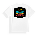 Unisex Jersey T-Shirt (Sublimation) | Personalized | Sublimation | Graphic | Positivity | Motivation | Everyday | Optimistic | Always Stay Positive - back - mockup 2