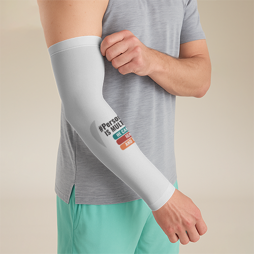 Personalized Humorous Male Arm Sleeves Accessories with Custom Name