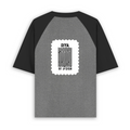 Unisex Oversized Raglan (Dtg) | Personalized | DTG | Grunge | Design | Identity | Everyday | Confident - back - mockup 2