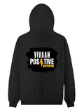 Pullover Hoodie (Dtf) | Hoodies & Jackets | DTF, DTG | Him, Her, Unisex | Personalized | DTF | Bold | Positivity | Motivation | Everyday | Energetic | Positive Vibes Only - back - Black - mockup 2