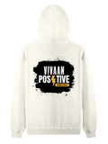 Pullover Hoodie (Dtf) | Hoodies & Jackets | DTF, DTG | Him, Her, Unisex | Personalized | DTF | Bold | Positivity | Motivation | Everyday | Energetic | Positive Vibes Only - back - Off White - mockup 2