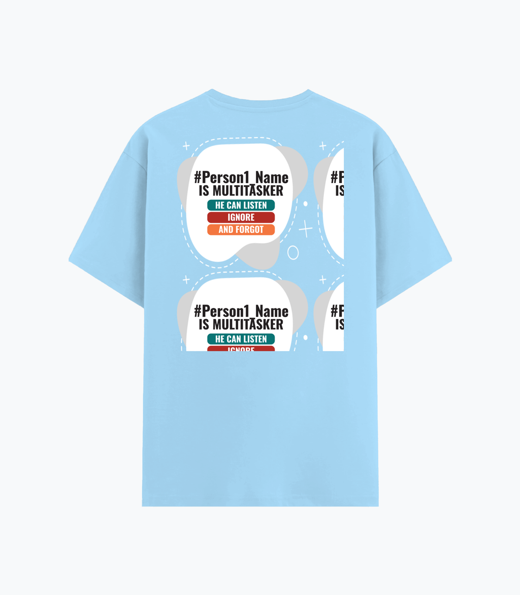 Personalized Humorous T-Shirt with Custom Name - Cotton Stretch T Shirt Dtg T-Shirt