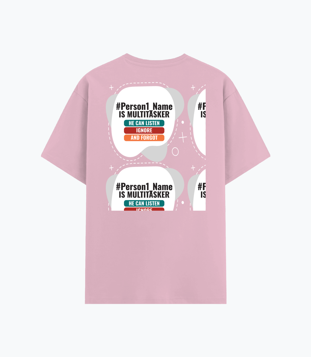 Personalized Humorous T-Shirt with Custom Name - Cotton Stretch T Shirt Dtg T-Shirt