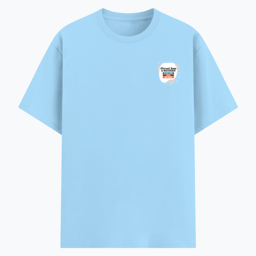 Personalized Humorous T-Shirt with Custom Name - Cotton Stretch T Shirt Dtg T-Shirt