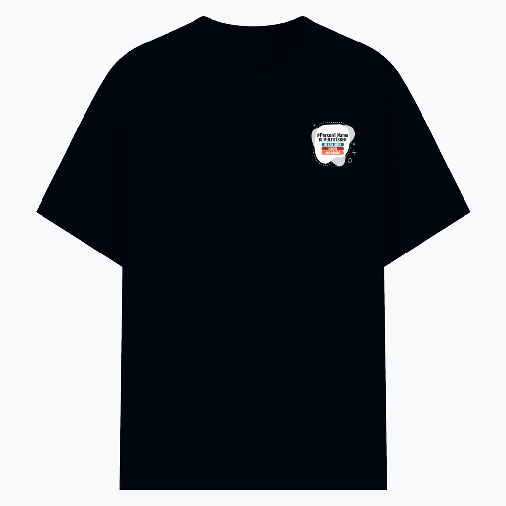 Personalized Humorous T-Shirt with Custom Name - Cotton Stretch T Shirt Dtg T-Shirt