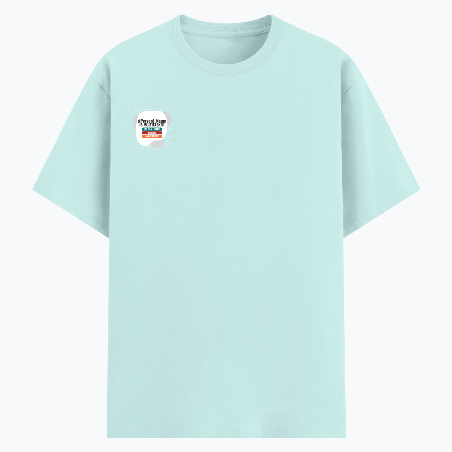 Personalized Humorous T-Shirt with Custom Name - Cotton Stretch T Shirt Dtg T-Shirt