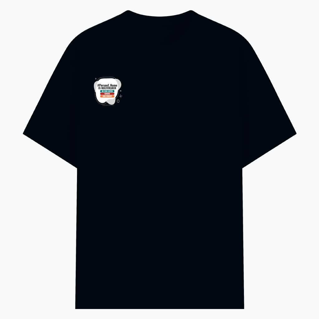 Personalized Humorous T-Shirt with Custom Name - Cotton Stretch T Shirt Dtg T-Shirt