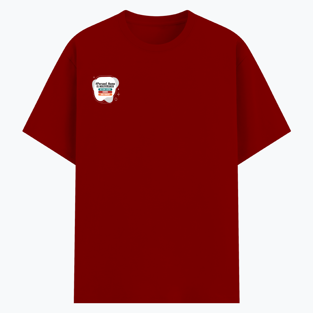 Personalized Humorous T-Shirt with Custom Name - Cotton Stretch T Shirt Dtg T-Shirt