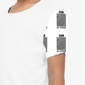 Kids Sports T-Shirt | Unisex Fit | 170 GSM Polyester | Sublimation Printed | Breathable & Fade-Proof | Boys & Girls | Personalized | Bold | Design | Identity | Everyday | Confident - left sleeve - White - mockup 4