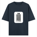 Oversized Standard T-Shirt | Unisex Relaxed Fit | 100% Super Combed Cotton DTG | Soft, Breathable & Durable | Adult | Personalized | DTG | Bold | Design | Identity | Everyday | Confident - front - Navy Blue - mockup 1