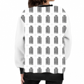 Kids AOP Sweatshirt | Unisex Kids | Polyester Fleece | All-Over Print, Durable, Warm | Personalized | Bold | Design | Identity | Everyday | Confident - back - White - mockup 3