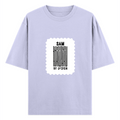 Oversized Standard T-Shirt | Oversized Fit Unisex | 100% Super Combed Cotton Embroidery | Soft, Breathable, Durable | Unisex Adult | Personalized | Embroidery | Bold | Design | Identity | Everyday | Confident - front - Lavender - mockup 1