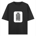 Oversized Classic T-Shirt | Unisex Oversized Fit | 100% Super-Combed Cotton | Pre-Shrunk & Ribbed Neck | Adults | Personalized | DTG | Bold | Design | Identity | Everyday | Confident - front - Black - mockup 1