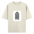 Oversized Classic T-Shirt | Unisex Oversized Fit | 100% Super-Combed Cotton | Pre-Shrunk & Ribbed Neck | Adults | Personalized | DTG | Bold | Design | Identity | Everyday | Confident - front - Off White - mockup 1