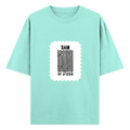 Oversized Classic T-Shirt | Unisex Fit | 100% Super-Combed Cotton | Pre-Shrunk, Double-Stitched | Adults | Personalized | DTF | Bold | Design | Identity | Everyday | Confident - front - Mint - mockup 1
