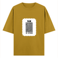 Oversized Classic T-Shirt | Unisex Fit | 100% Super-Combed Cotton | Pre-Shrunk, Double-Stitched | Adults | Personalized | DTF | Bold | Design | Identity | Everyday | Confident - front - Mustard Yellow - mockup 1