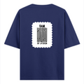 Oversized Classic T-Shirt | Unisex Oversized Fit | 100% Super-Combed Cotton | Embroidery, Pre-Shrunk, Ribbed Neck | Adult | Personalized | Embroidery | Bold | Design | Identity | Everyday | Confident - back - Royal Blue - mockup 2
