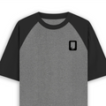 Unisex Oversized Raglan T-Shirt | Oversized Fit | 180 GSM Bio-Washed Cotton DTF Print | Two-Tone Sleeves, Pre-Shrunk | Unisex Adults | Personalized | DTF | Typographic | Positivity | Good Times | Casual Appreciation | Positive - left pocket - mockup 3