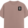 Men's Classic Crew T-Shirt | Regular Fit | 180 GSM Bio-Washed Cotton | DTG Print Ready | Everyday Wear | Personalized | DTG | Typography | Friendship | Connection | Everyday | Positive | Good Time Anytime - left pocket - Mushroom - mockup 3