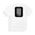 Unisex Jersey T-Shirt | Adults Unisex Fit | Polyester Honeycomb Mesh | Breathable, Quick-Dry | Sublimation | Personalized | Typography | Friendship | Connection | Everyday | Positive | Good Time Anytime - back - mockup 2