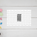 Jigsaw Puzzle | 120 Pieces | A4 Size | Recycled Paper | Semi-Glossy Finish | Fade-Proof Print | Engaging Entertainment | Unisex | Personalized | Typography | Design | Identity | Everyday | Confident | Straight By Design - front - mockup 1