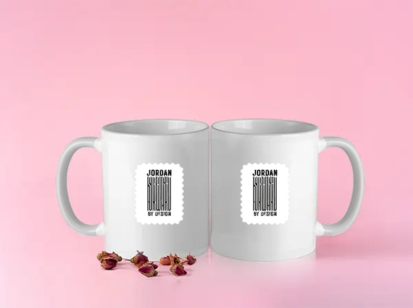 Color Coffee Mug | 11 oz | Ceramic | Fade-Proof Sublimation Print | Unisex | Personalized | Typography | Design | Identity | Everyday | Confident | Straight By Design - front - White - mockup 1
