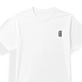 Unisex Dry Fit T-Shirt | Regular Fit | Micro Polyester Sublimation | Quick-Dry Wrinkle Resistant | Adults | Personalized | Sublimation | Typography | Design | Identity | Everyday | Confident | Straight By Design - left pocket - mockup 3
