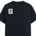 Men's Classic Crew T-Shirt | Regular Fit | 180 GSM Bio-Washed Cotton | DTG Print Ready | Everyday Wear | Personalized | DTG | Typography | Trust | Friendship | Secure | Your Secrets Are Safe - right pocket - Navy Blue - mockup 4