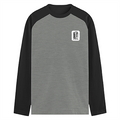 Male Raglan T-Shirt | Men's Regular Fit | 180 GSM Bio-Washed Cotton | DTG Print | Pre-Shrunk, Durable | Personalized | DTG | Typography | Trust | Friendship | Secure | Your Secrets Are Safe - right pocket - mockup 4