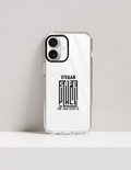 Hard Clear Case | iPhone | TPU Sides & PC Back | Detachable Camera Protector, Scratch-Proof | Unisex | Personalized | Typography | Trust | Friendship | Secure | Your Secrets Are Safe - front_16 Plus - 16 Plus - mockup 5