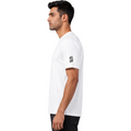 Unisex Dry Fit T-Shirt | Regular Fit | Micro Polyester Sublimation | Quick-Dry Wrinkle Resistant | Adults | Personalized | Sublimation | Typography | Trust | Friendship | Secure | Your Secrets Are Safe - left sleeve - mockup 5