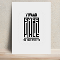 Metal Posters | 8x11.7, 11.7x15.7 | 1mm Thick Metal | Magnetic Display, Waterproof, Glossy Finish | Unisex | Personalized | Typography | Trust | Friendship | Secure | Your Secrets Are Safe - front - White - mockup 1