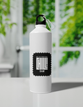 Sipper Bottle | 750 ml Unisex | Aluminum Sublimation Print | Clip Cap, Fade Proof | Personalized | Typography | Self-expression | Everyday | Confident | Effortlessly Chill - front - White - mockup 1