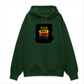 Oversized Hoodie | Relaxed Fit Unisex | 400 GSM Cotton Blend DTG Printed | Pre-Shrunk Drop Shoulder | Adult | Personalized | DTG | Typography | Self-improvement | Everyday | Positive | Makes Today Great - front - Bottle Green - mockup 1