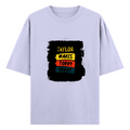Oversized Standard T-Shirt | Unisex Oversized Fit | 100% Super Combed Cotton DTF Print | Soft, Breathable, Durable | Adults | Personalized | DTF | Typography | Self-improvement | Everyday | Positive | Makes Today Great - front - Lavender - mockup 1