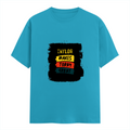 Female Classic Crew T-Shirt | Women's Regular Fit | 180 GSM Bio-Washed Cotton Blend | DTG Print Ready | Durable & Pre-Shrunk | Personalized | DTG | Typography | Self-improvement | Everyday | Positive | Makes Today Great - front - SkyBlue - mockup 1