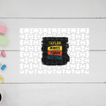Jigsaw Puzzle | 120 Pieces | A4 Size | Recycled Paper | Semi-Glossy Finish | Fade-Proof Print | Engaging Entertainment | Unisex | Personalized | Typography | Self-improvement | Everyday | Positive | Makes Today Great - front - mockup 1