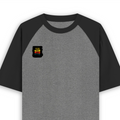 Unisex Oversized Raglan T-Shirt | Relaxed Fit | 100% Bio-Washed Cotton DTG Print | Two-Tone Contrast Sleeves | For Him & Her | Personalized | DTG | Typography | Self-improvement | Everyday | Positive | Makes Today Great - right pocket - mockup 4