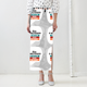 Personalized Typographic Female Pencil Skirt All Over Printed Products with Custom Name