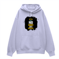 Oversized Hoodie | Relaxed Fit Unisex | 400 GSM Cotton Blend DTG Printed | Pre-Shrunk Drop Shoulder | Adult | Personalized | DTG | Bold Graphic | Motivation | Success | Everyday | Empowering | No Excuses, Just Results - front - Lavender - mockup 1