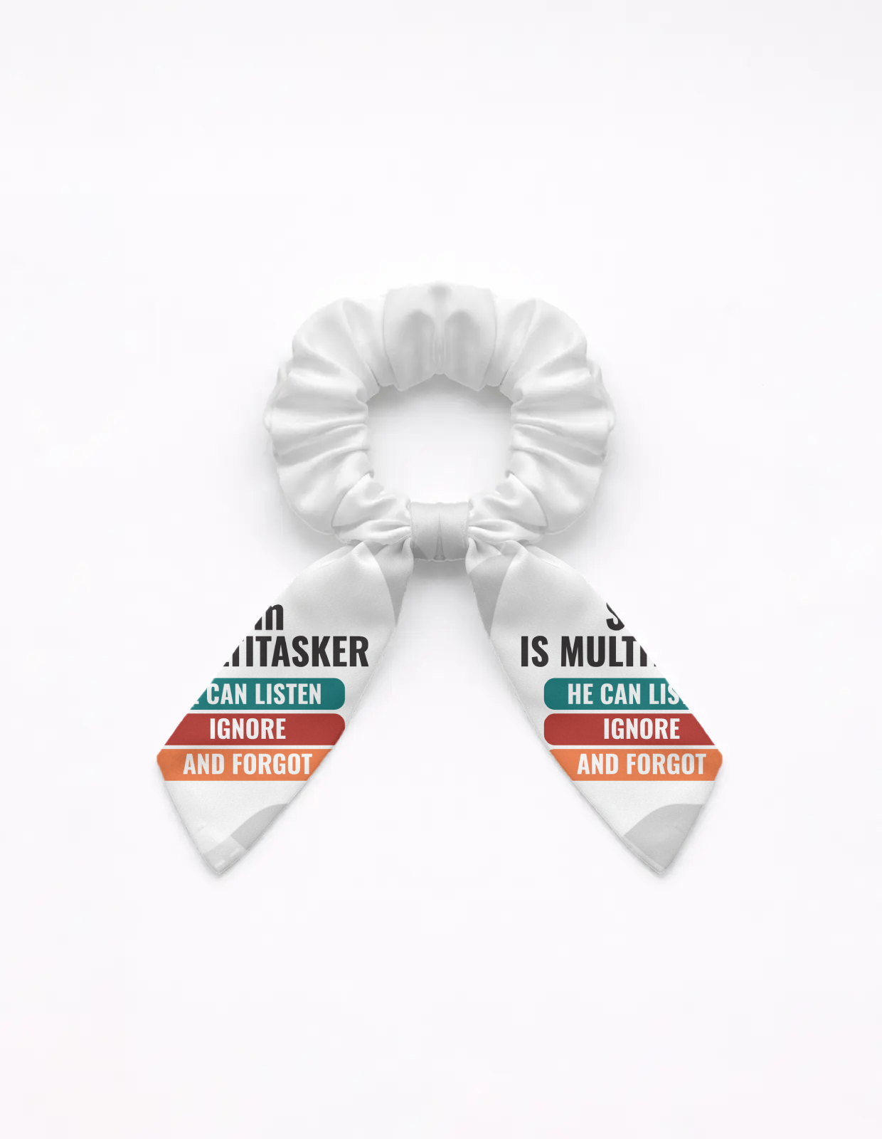Personalized Typographic Accessory with Custom Name