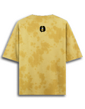 Tie Dye Oversized T-Shirt | Relaxed Fit | 90% Cotton, 10% Polyester | Handcrafted Unique Style | Unisex | Personalized | DTF | Bold Graphic | Motivation | Success | Everyday | Empowering | No Excuses, Just Results - back - mockup 2