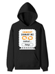 Personalized Minimalist Pullover Hoodie Dtf with Custom Name