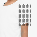 Kids AOP T-Shirt (All over printed products) | T-Shirts | AOP, DTG | Kids, Her | Personalized | Typography | Trust | Confidentiality | Everyday | Secure - right sleeve - White - mockup 4