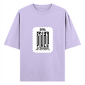 Oversized Classic T-Shirt | Unisex Fit | 100% Super-Combed Cotton | DTG Print | Pre-Shrunk, 240 GSM | Adults | Personalized | DTG | Typography | Trust | Confidentiality | Everyday | Secure - front - Lavender - mockup 1