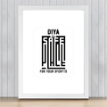Framed Poster | Multiple Sizes | 300 GSM Art Paper | Laminated, Fade-Proof, Ready-to-Hang | Unisex Home Decor | Personalized | Typography | Trust | Confidentiality | Everyday | Secure - front_18x24In - 18x24In - mockup 11